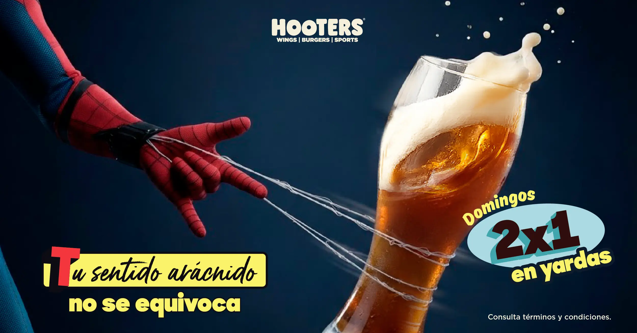 Domingos 2x1 en Yardas